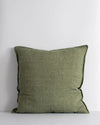 Baya - Cassia Cushion With Feather Inner 55x55cm (Moss)