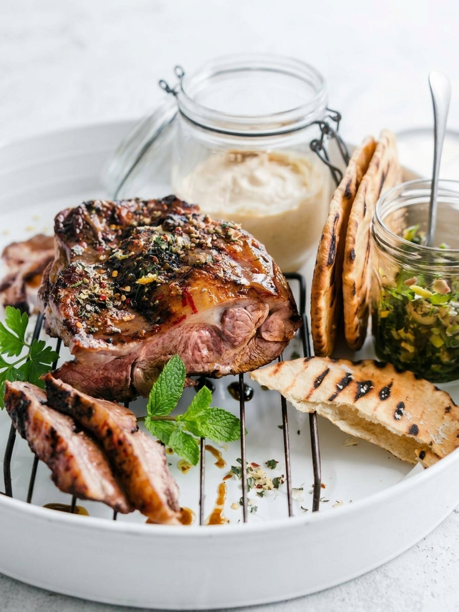 Labour Day Long Weekend: Slow-Cooked Lamb Shawarma with Harissa & Warm Flatbreads