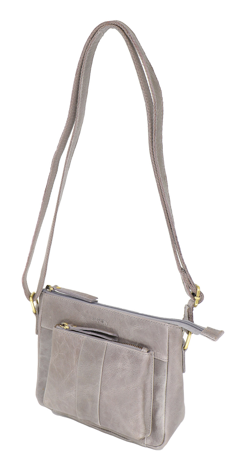 Baron Leather - Top Zip Cross Body