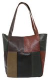 Baron Leather - Hand Bag Tote Big Multi Patch