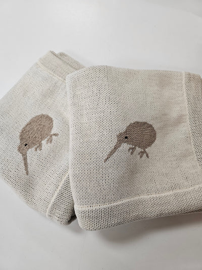 Little Kiwi Blanket (Natural/Stone)