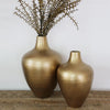 CC Interiors - Urn Shape Vase In Brass Antique Finish Large