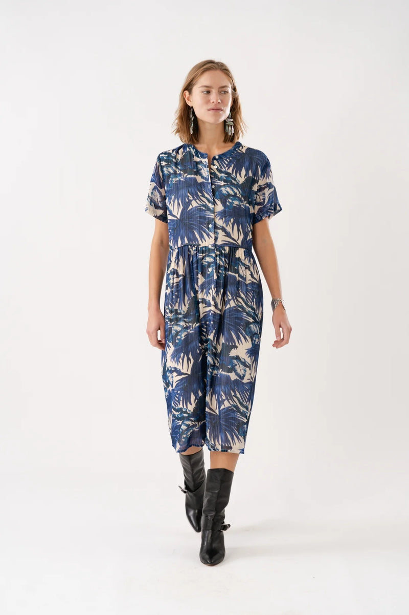 Lolly's Laundry - Aliya Midi Dress (Blue)