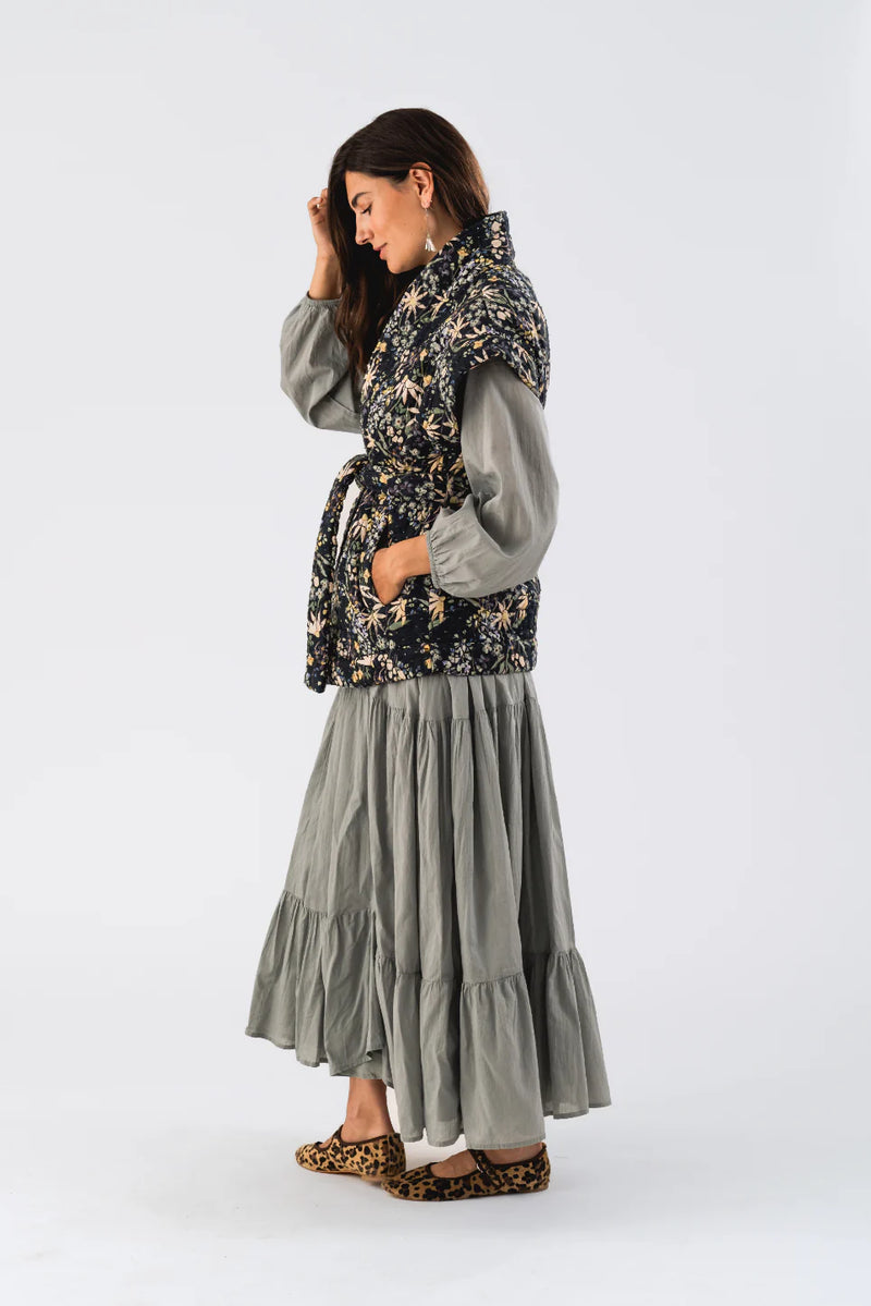 Lolly's Laundry - Celia Vest (Flower Print)