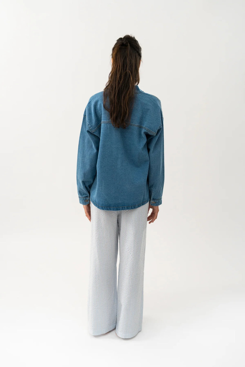 Mila Jacket (Washed Denim)