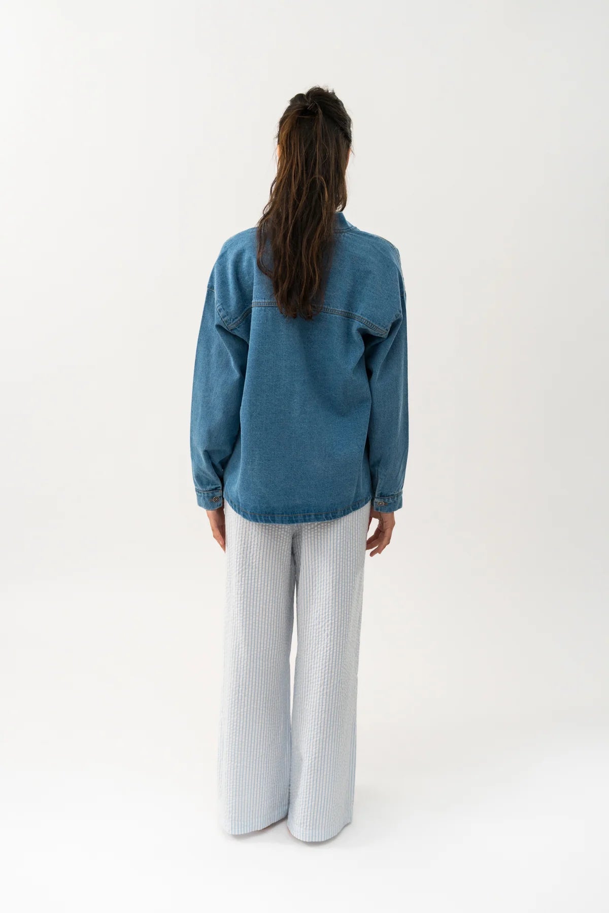 Mila Jacket (Washed Denim)