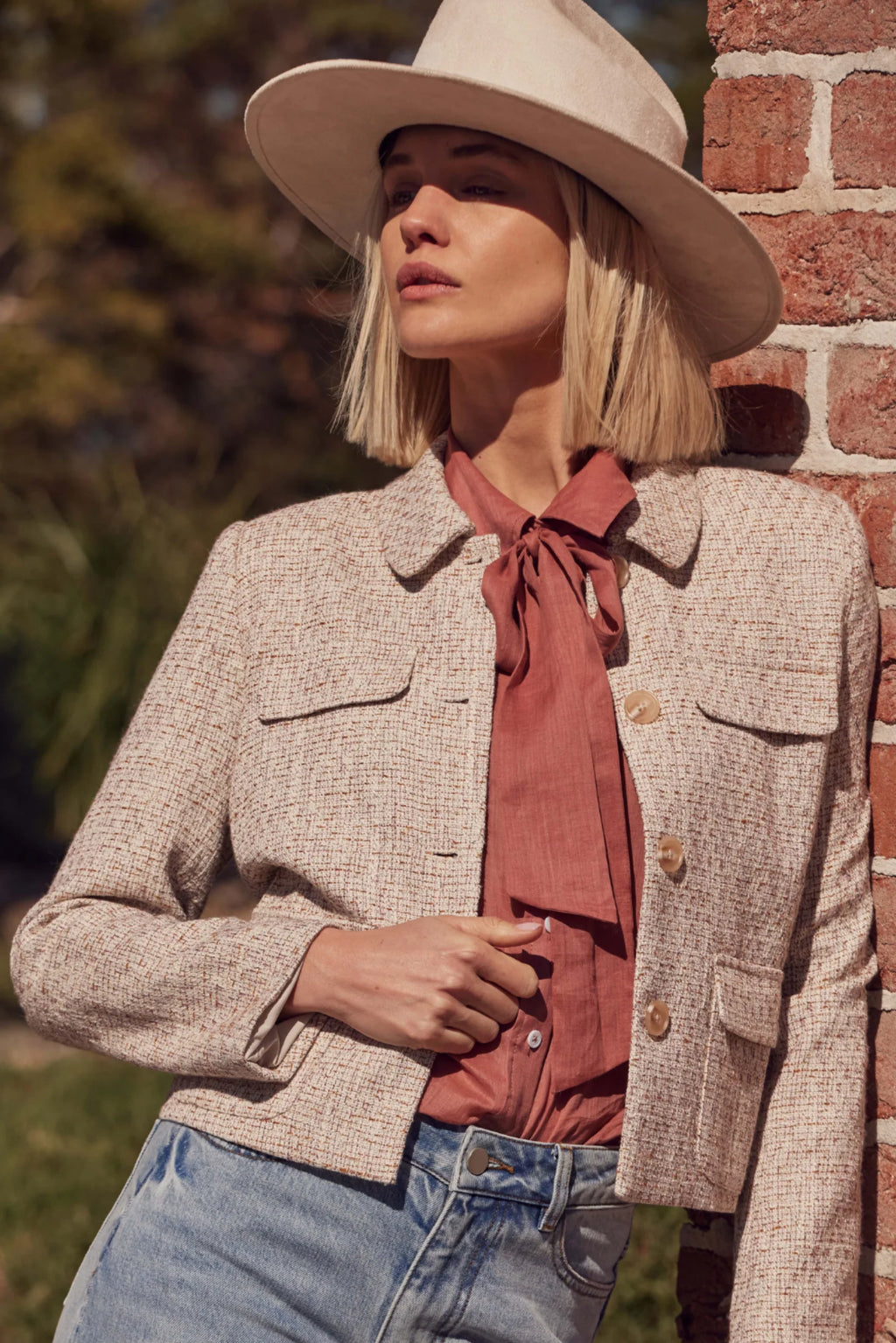 Adjoin Jacket (Biscut Boucle)