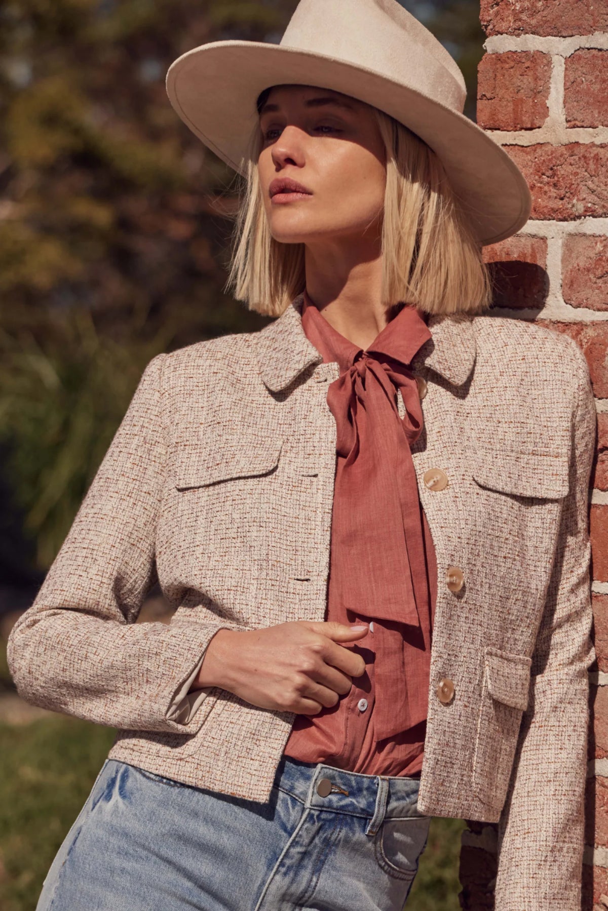 Adjoin Jacket (Biscut Boucle)
