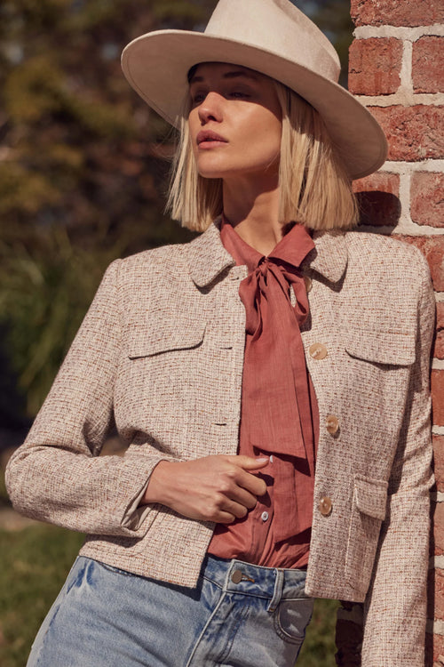Adjoin Jacket (Biscut Boucle)