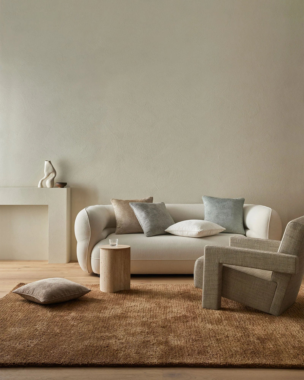 Tempo Cushion (Gull)