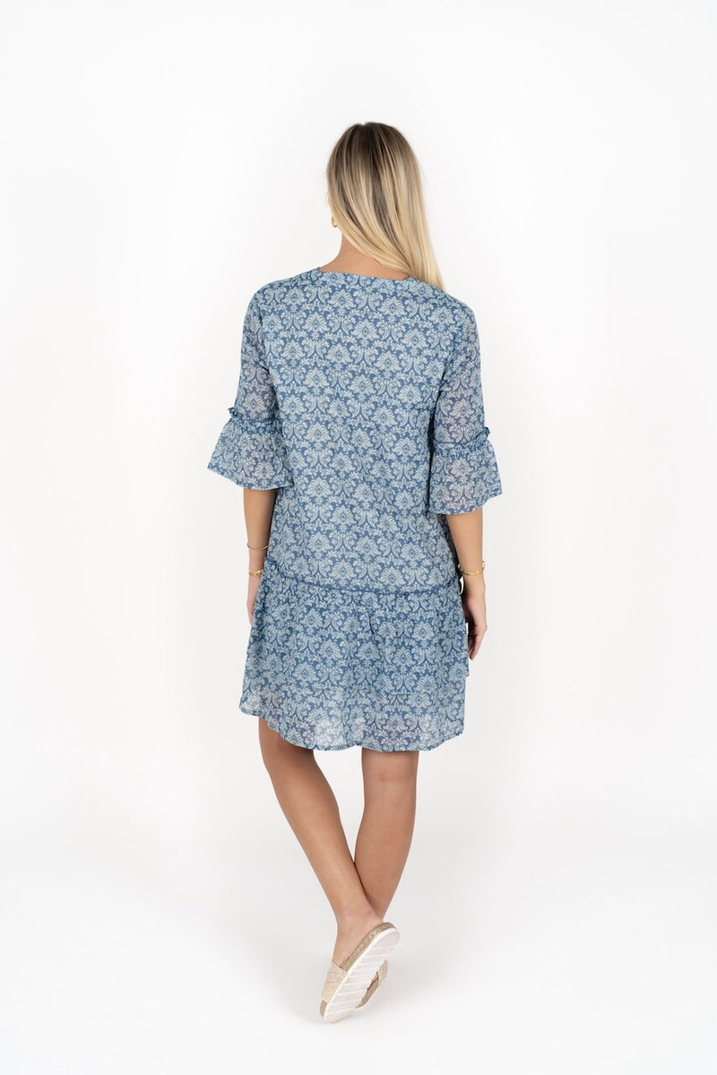 Humidity - Paradise Aries Dress (Blue Print)