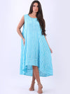 LILLIANO - Italian Stripe Cotton Dress