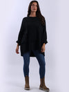 LILLIANO - Sia Sweatshirt (Black)