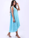 LILLIANO - Italian Stripe Cotton Dress