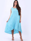 LILLIANO - Italian Stripe Cotton Dress