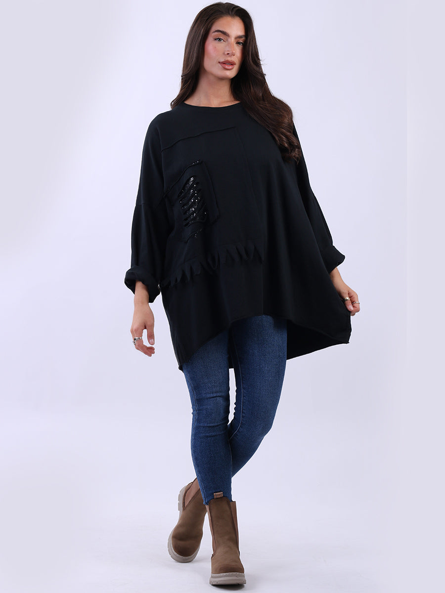 Sia Sweatshirt (Black)