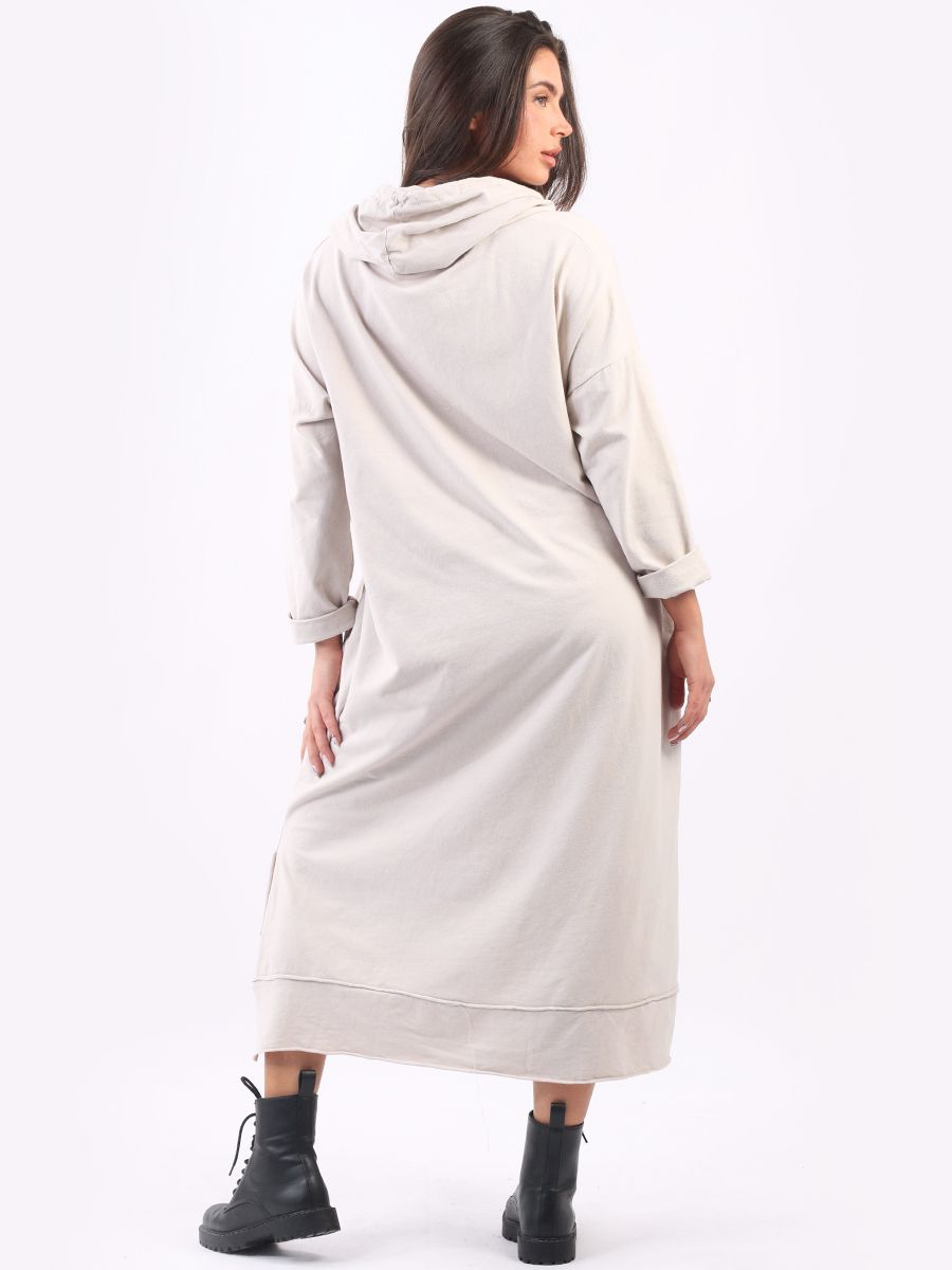 LILLIANO - Hine Hooded Sweat Dress