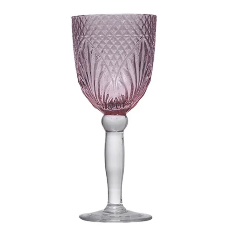 French Country - Vintage Goblet Pink (2pk)