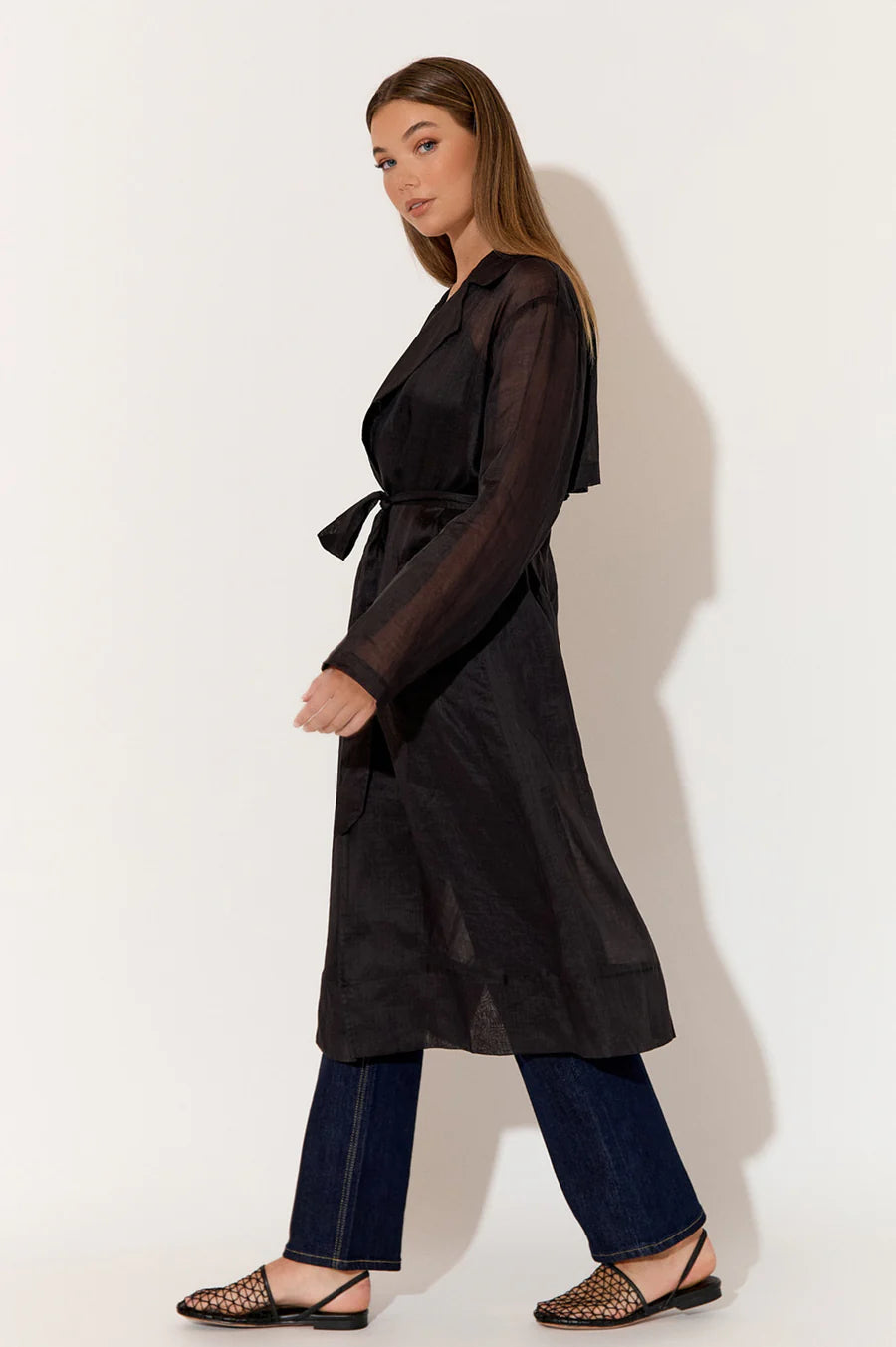 Elise Ramie Trench