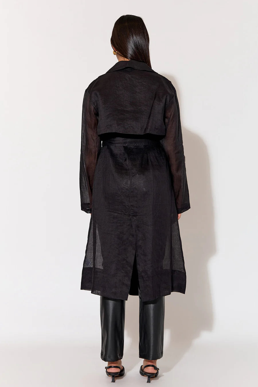 Elise Ramie Trench