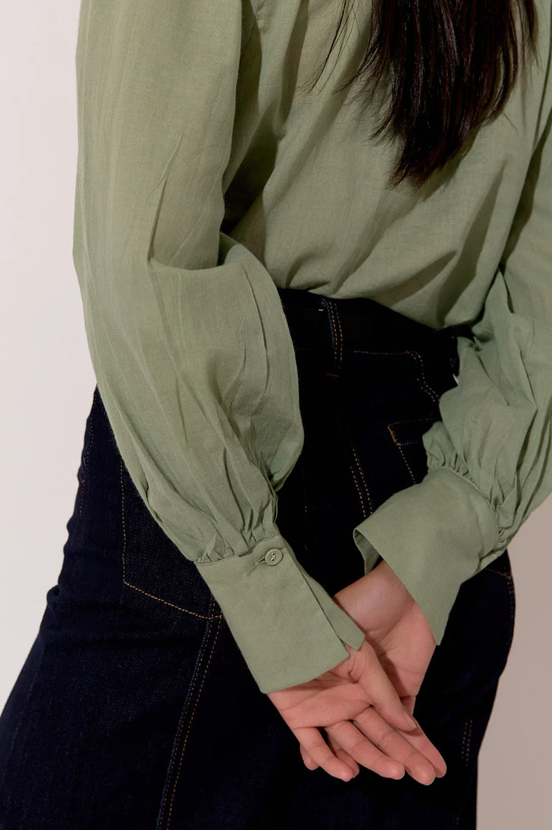 Adorne - Jane Voile Shirt (Sage)