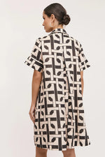 Adorne - Solace Printed Linen Dress