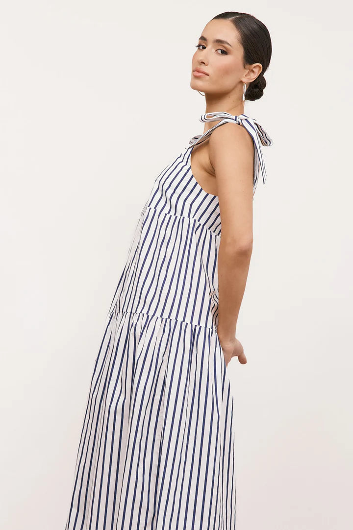 Adorne - Noah Poplin Stripe Dress