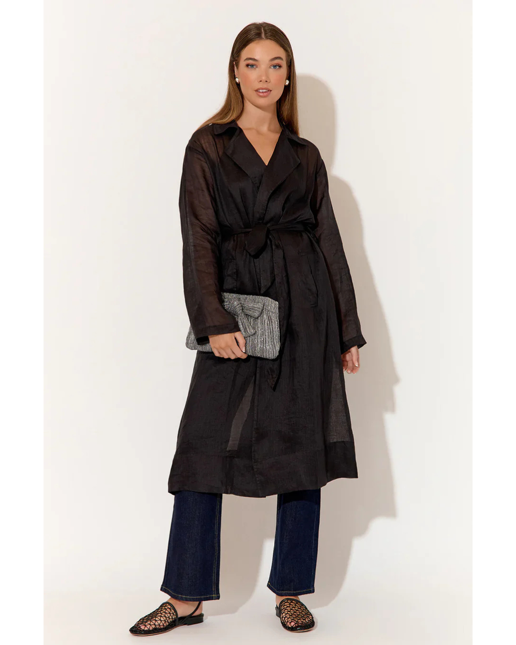 Elise Ramie Trench