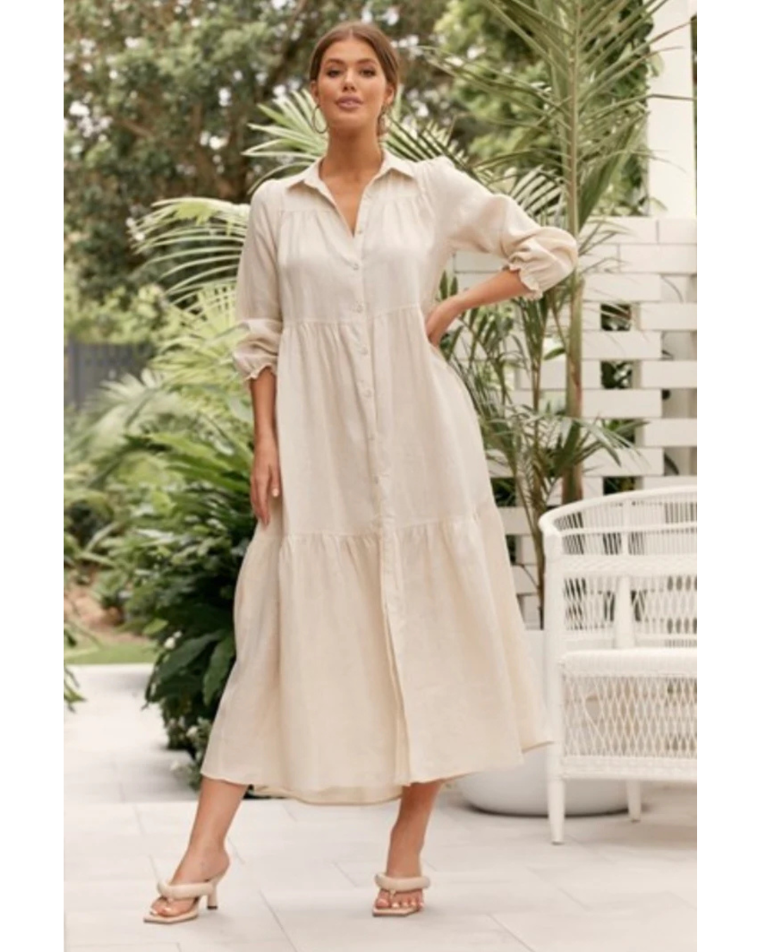 Kinley Dress Cream