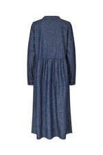 Lolly's Laundry - Aliya Maxi Dress LS (Blue)