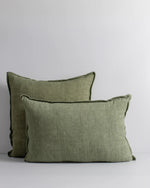 Baya - Arcadia Cushion With Feather Inner 40x60cm (Moss)