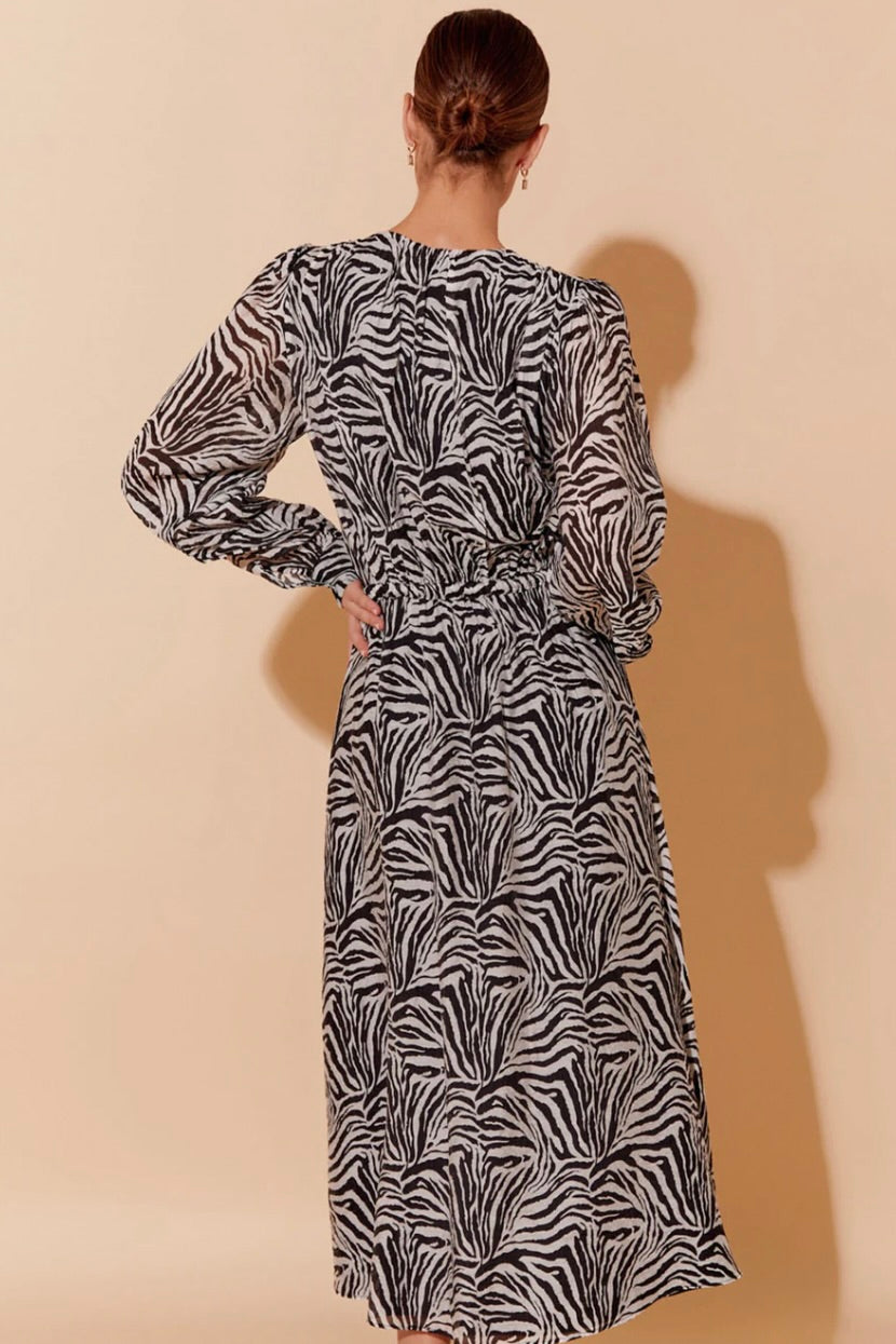 Lara Dress Zebra