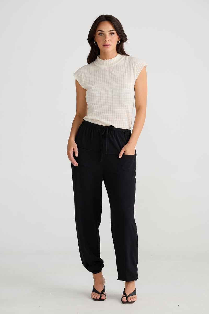 Brave + True - Cascade Pant (Black)