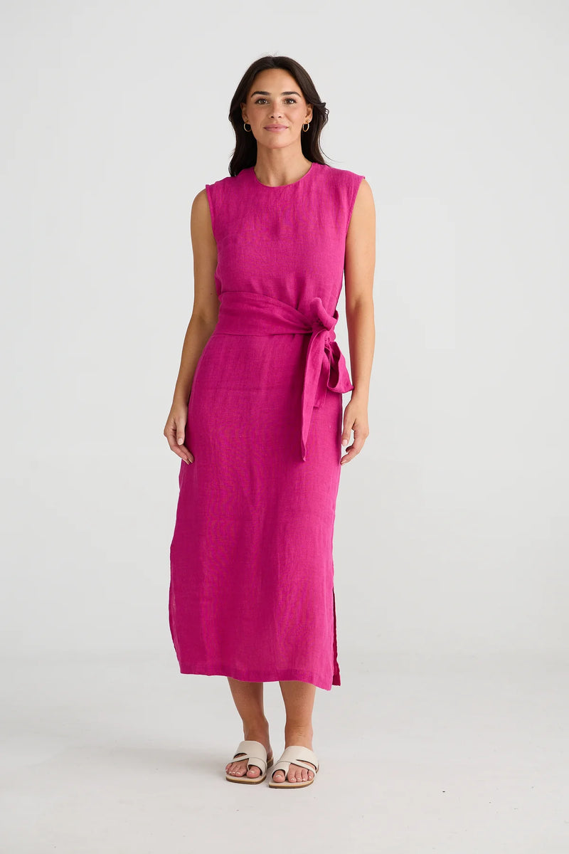 Brave + True - Turning Point Dress (Fuschia)