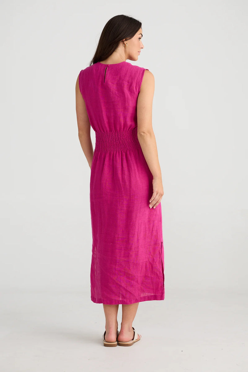 Brave + True - Turning Point Dress (Fuschia)