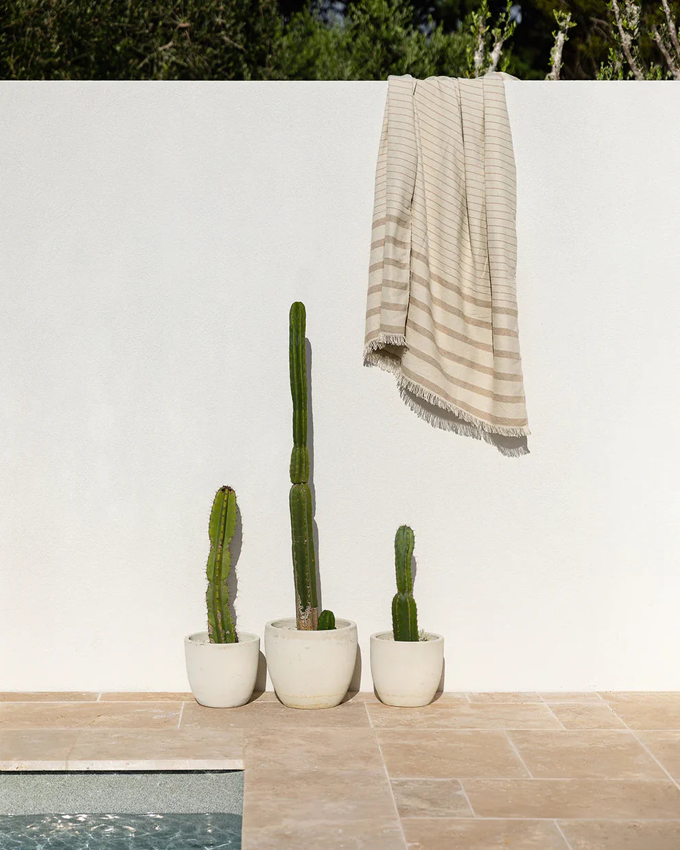 Baskiana Throw 130 x 170cm (Almond)
