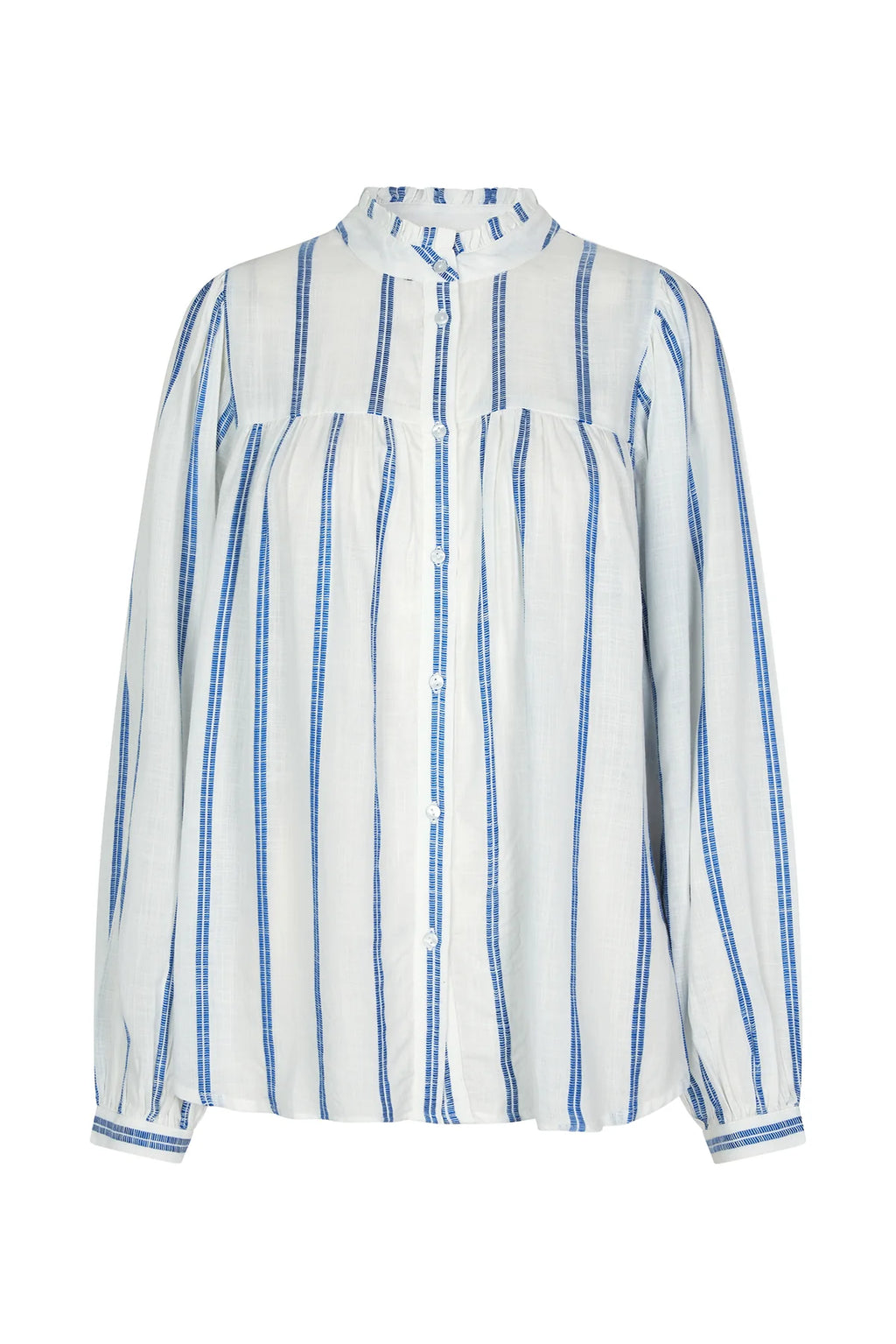 Lolly's Laundry - Cara Shirt LS (Neon Blue)