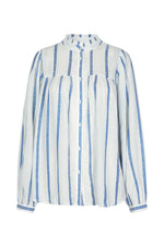 Lolly's Laundry - Cara Shirt LS (Neon Blue)