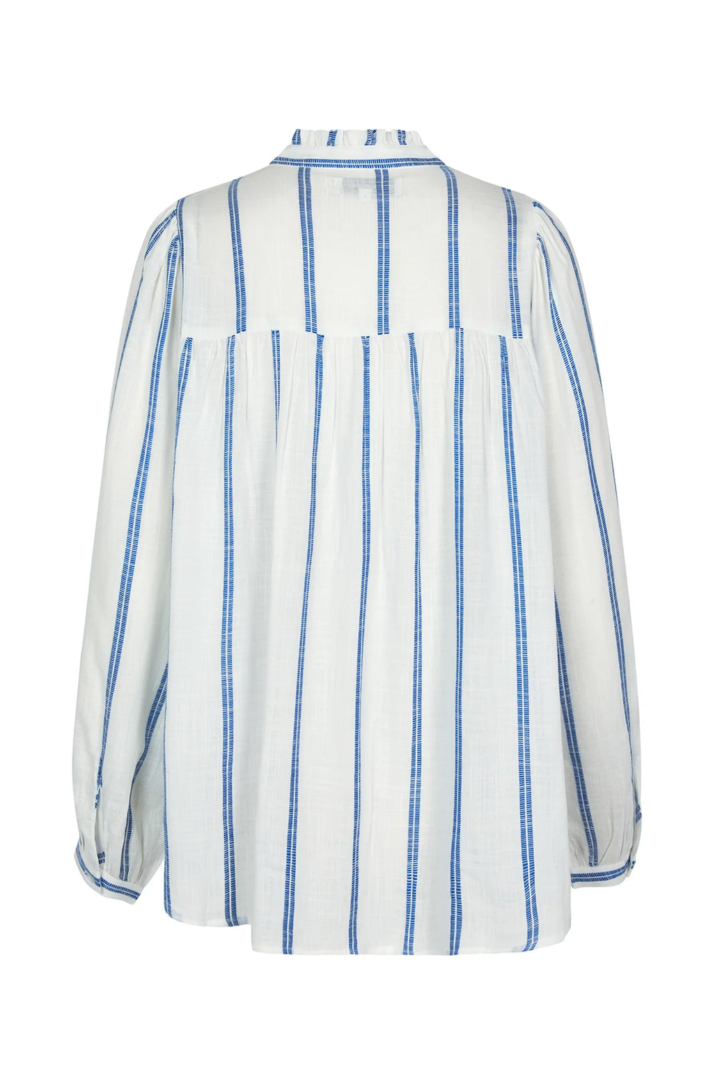 Cara Shirt LS (Neon Blue)
