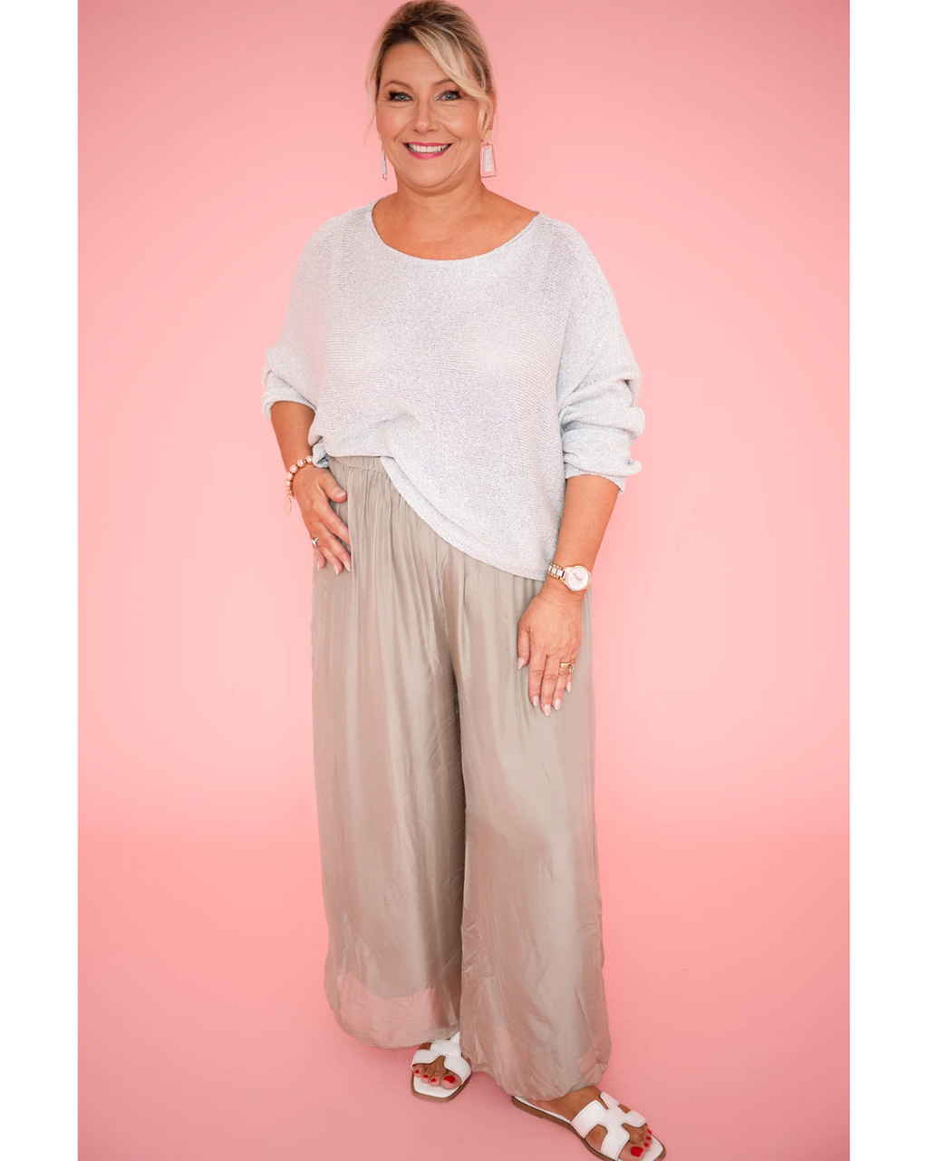 Chateau Knit Silver (OS)