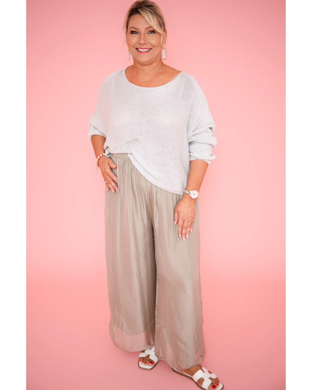 Chateau Knit Silver (OS)