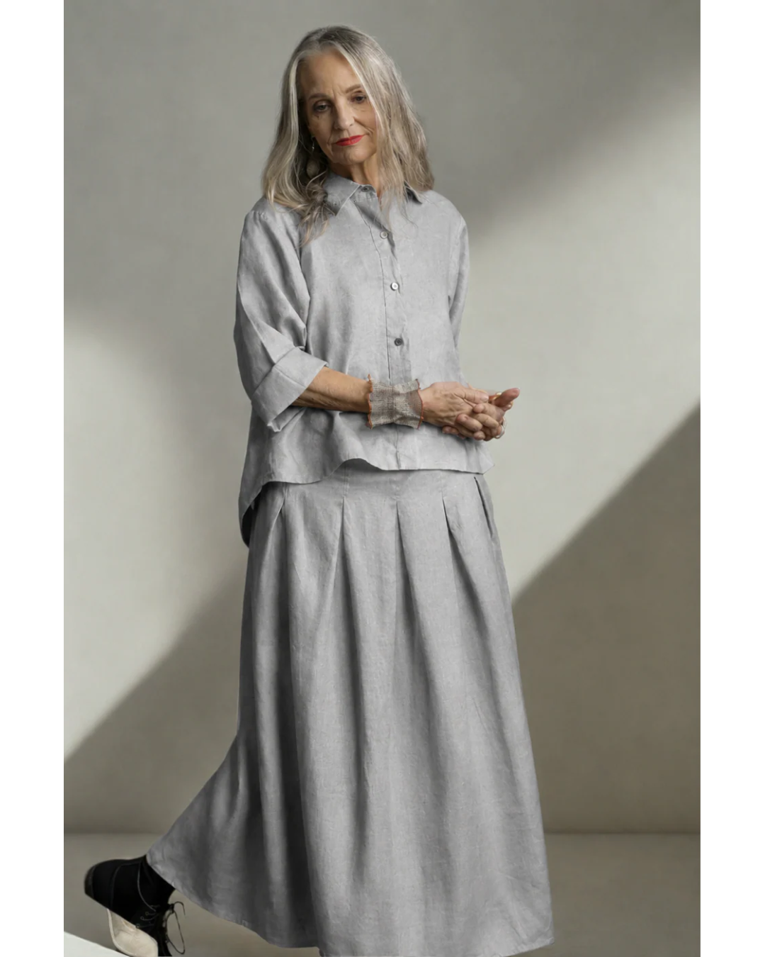 Liana Skirt (Silver)