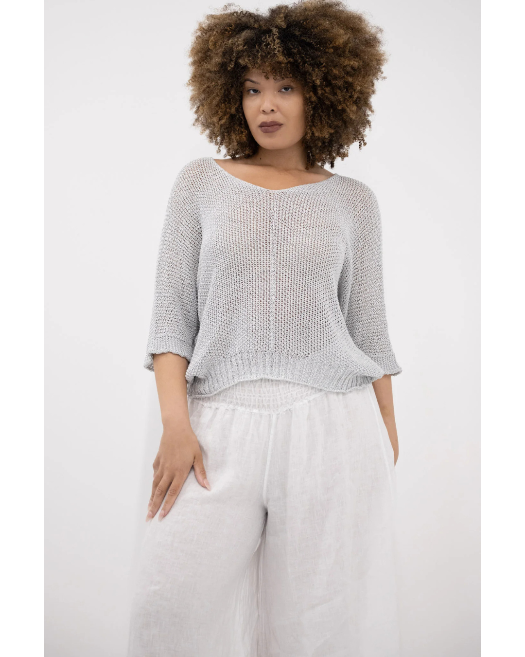 Florence Top Silver (OS)