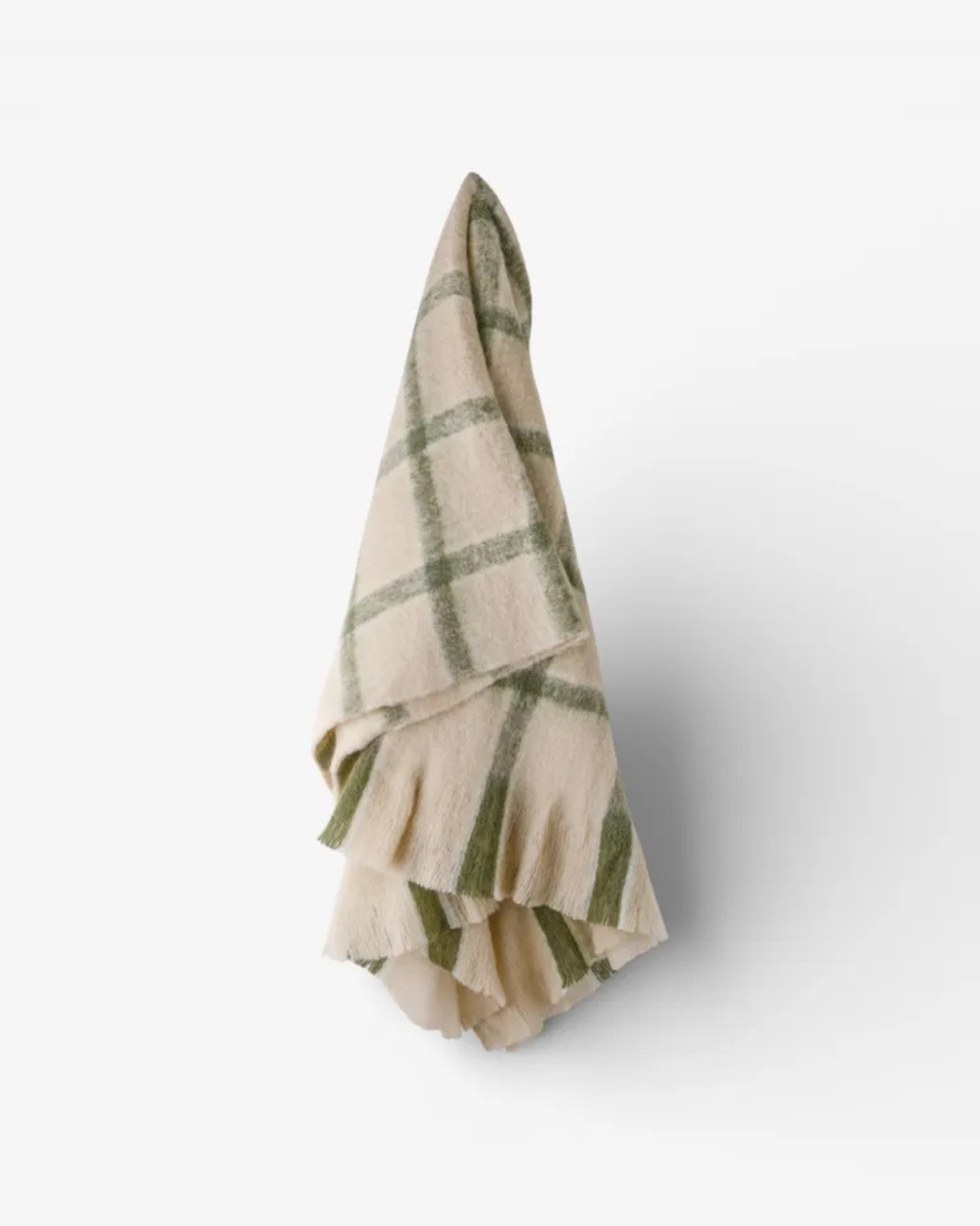 Juniper Check Throw (Green)