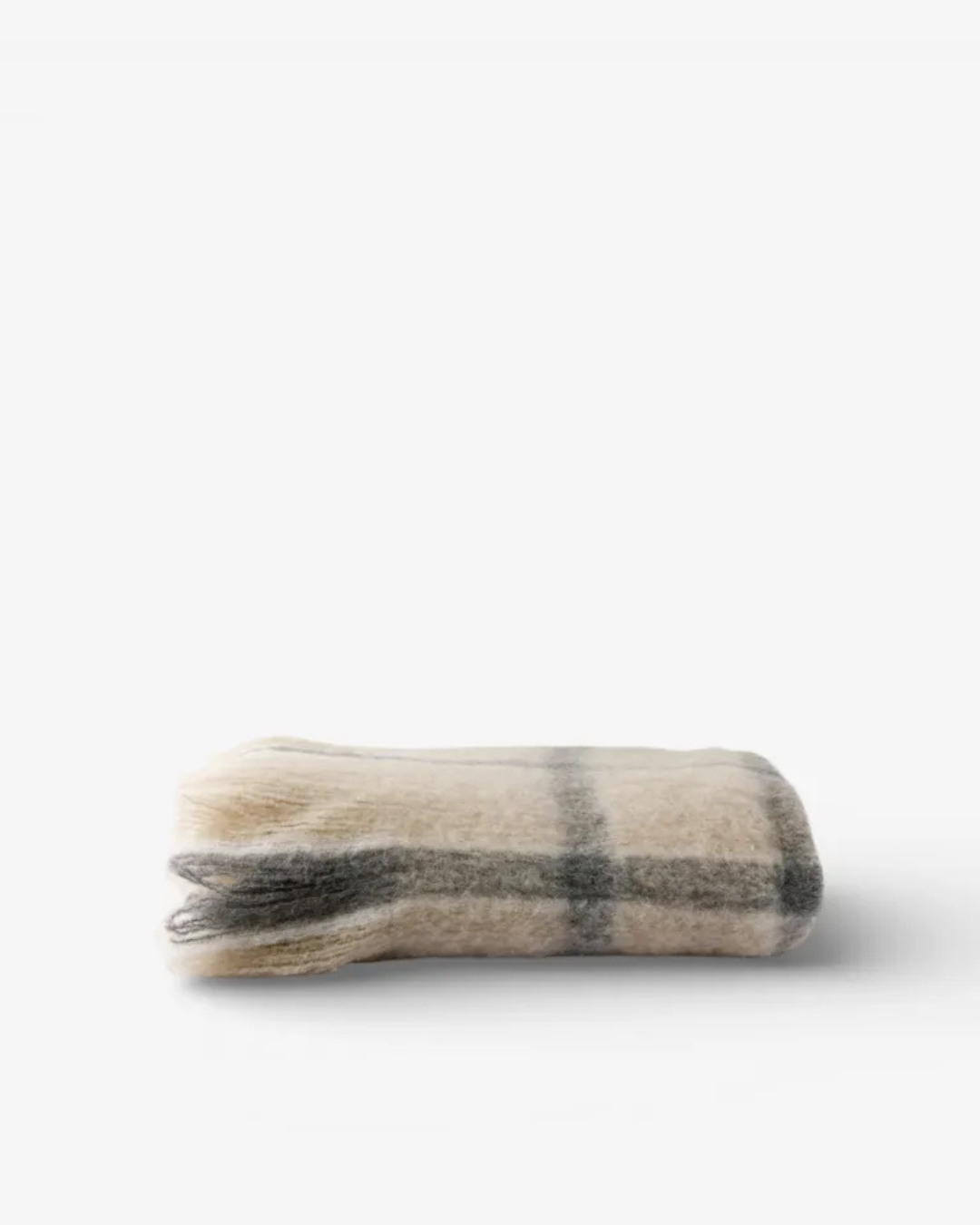 Juniper Check Throw (Grey)
