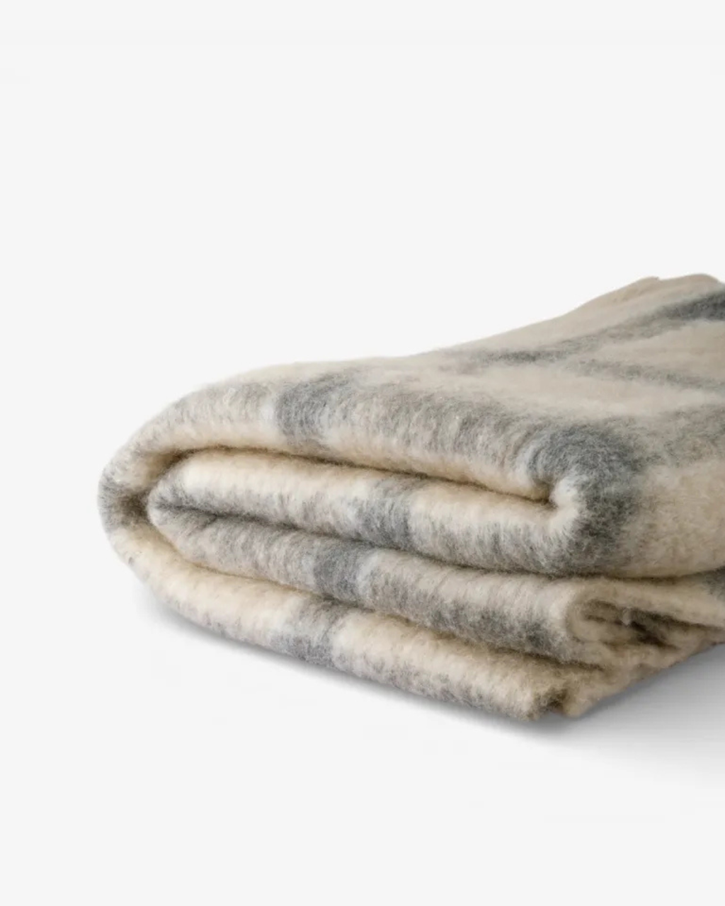 Juniper Check Throw (Grey)