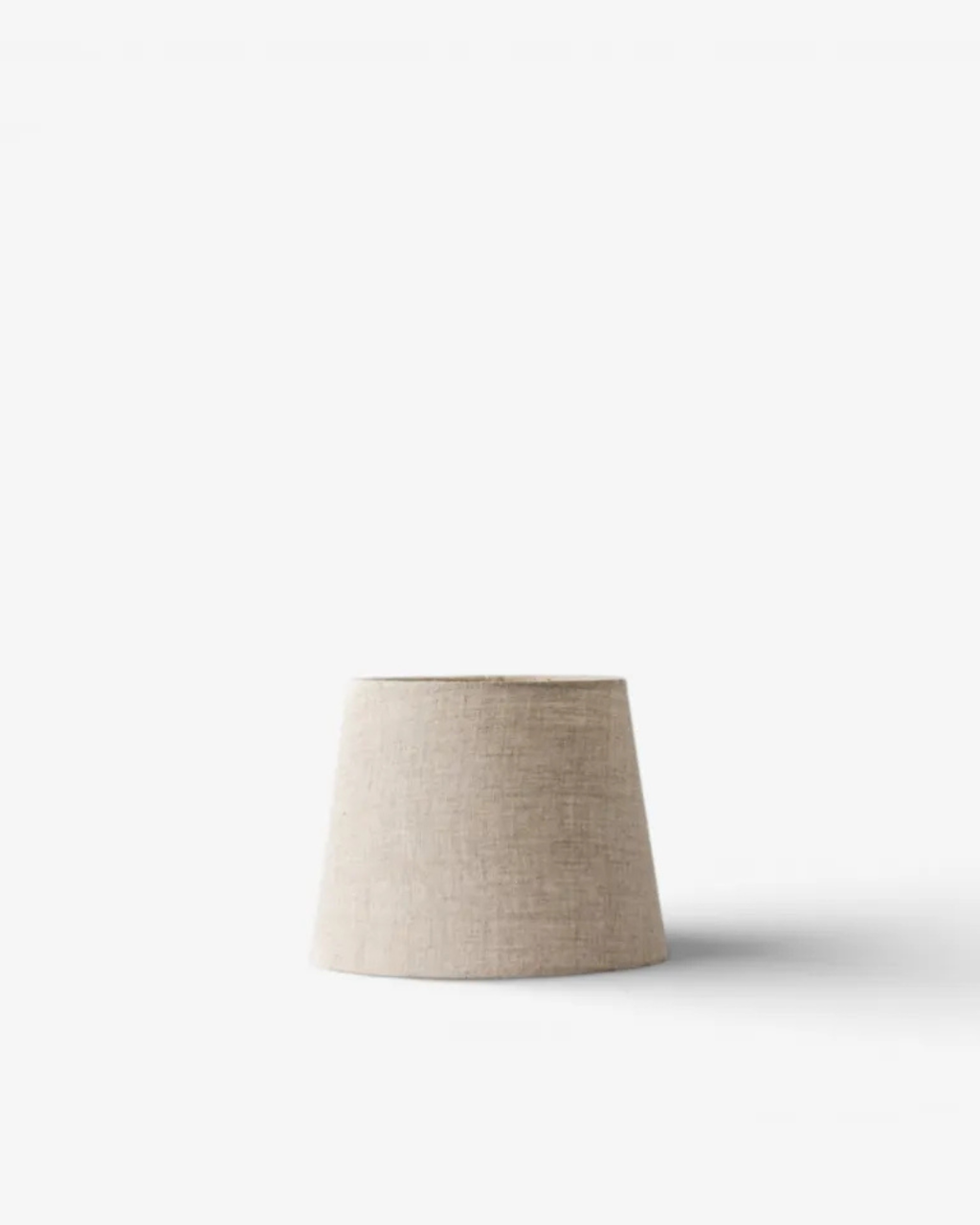 Tapered Drum Linen Shade Natural (20cm)