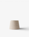 Tapered Drum Linen Shade Natural (20cm)