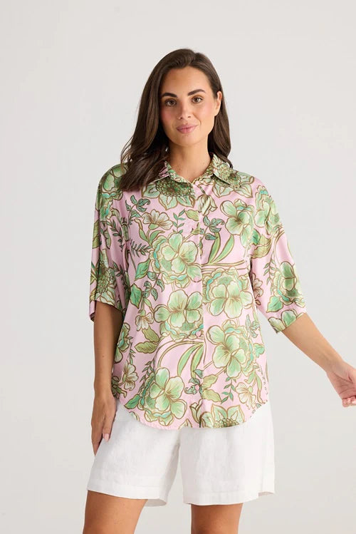 Holiday - Playa Shirt (Columbian Floral)