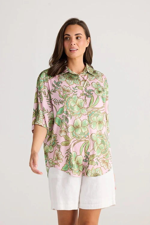 Holiday - Playa Shirt (Columbian Floral)